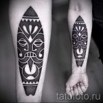 prosty czarny tatuaż - zdjęcie gotowego tatuażu 02092016 2400 tatufoto.ru
