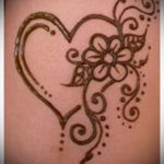 tatuaż z henny proste rysunki - zdjęcie gotowego tatuażu 02092016 5436 tatufoto.ru