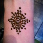 tatuaż z henny proste rysunki - zdjęcie gotowego tatuażu 02092016 7438 tatufoto.ru