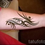 einfache Henna-Tattoo - Beispielfoto des fertigen Tätowierung 02092016 1007 tatufoto.com