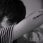 einfache Tattoos für Männer - Beispielfoto des fertigen Tätowierung 02092016 3035 tatufoto.com