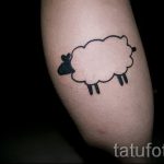 prosty czarny tatuaż - zdjęcie gotowego tatuażu 02092016 1062 tatufoto.ru