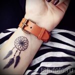 prosty tatuaż na nadgarstku - zdjęcie gotowego tatuażu 02092016 1080 tatufoto.ru