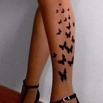 prosty, tatouage sur la jambe - une photo du tatouage fini 02092016 2106 tatufoto.ru