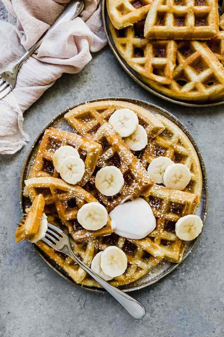 Proteínové vafle recept bez vajec Nízkosacharidové raňajky na chudnutie