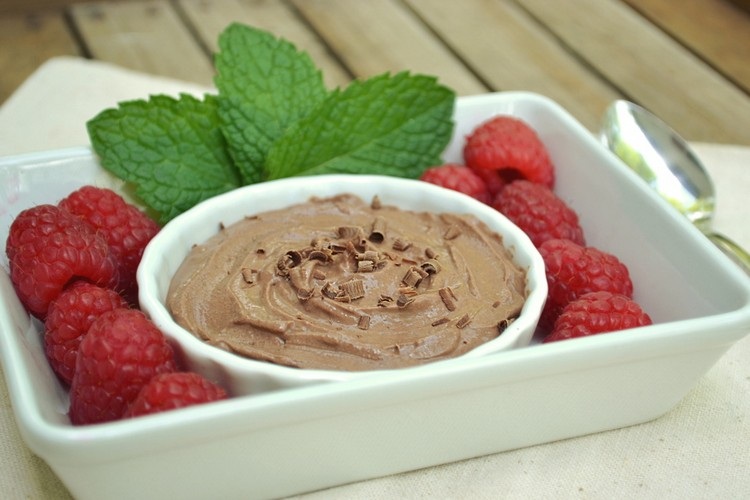 recepty s nízkotučným tvarohom-dezert-pena-au-čokoláda