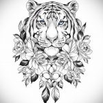 مثال على صورة رسم رائع للوشم 09/05/2020 №005 -رسم الوشم-