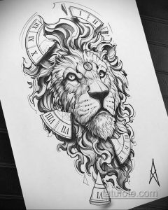 مثال على صورة رسم رائع للوشم 09/05/2020 №002 -رسم الوشم-