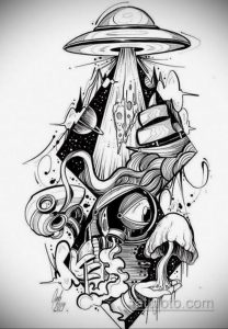 مثال على صورة رسم رائع للوشم 09/05/2020 №163 -رسم وشم-