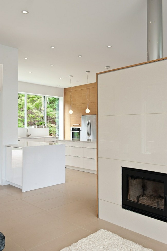 Krb obývacia izba rozdeľovač biela