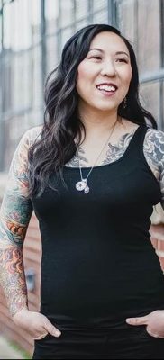 Fénykép tetováló mester lányról 2019.06.18. №049 - tetováló mester nő -