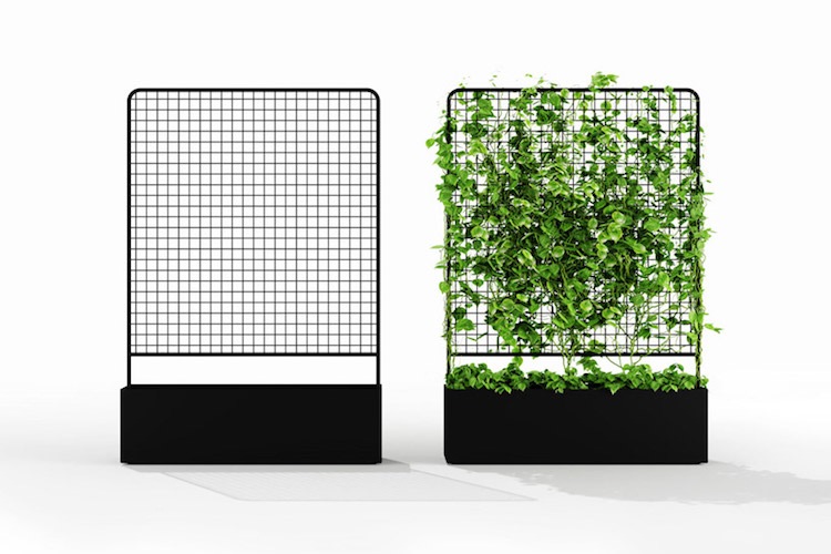 pomôcka na lezenie kovová mreža dizajn popínavé rastliny hliník čierny
