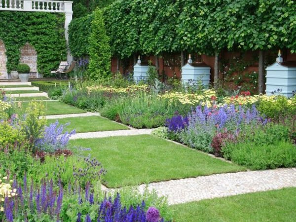 kreatívny záhradný dizajn nápady na dizajn štrkovej cesty pre trávnik kreatívna záhradná architektúra trávniková kamienková cesta