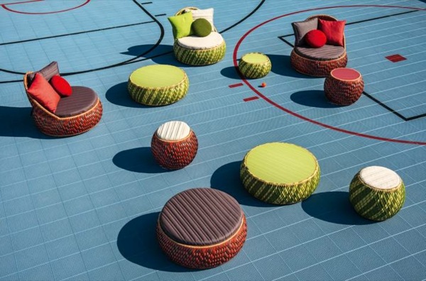 moderný záhradný nábytok kreslo stôl balkón moderný záhradný nábytok kreslo stôl terasa