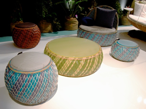 modrozelený záhradný nábytok ľahko oplotený oplotený modrozelený záhradný nábytok