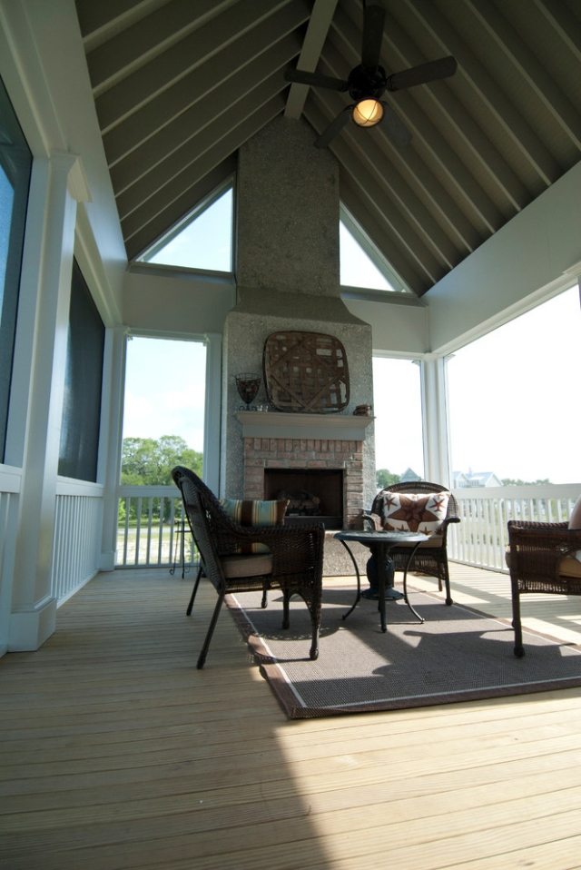 Ratanový nábytok pre vonkajší krb jednoduché nápady na zariadenie nábytku