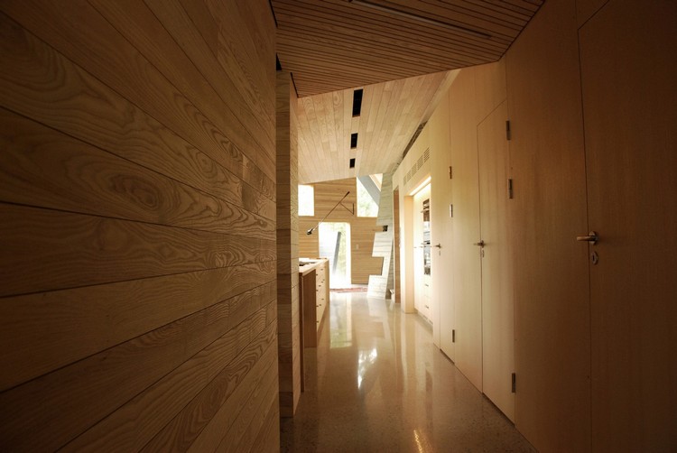 víkendový domček na chodbe