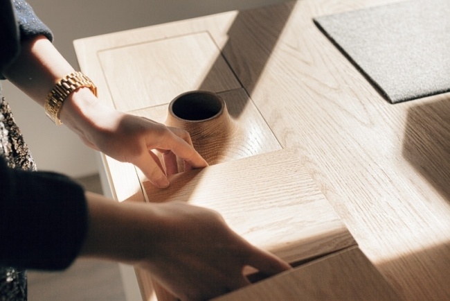 Ray-An House Taipei Design nábytku-multifunkčná doska stola