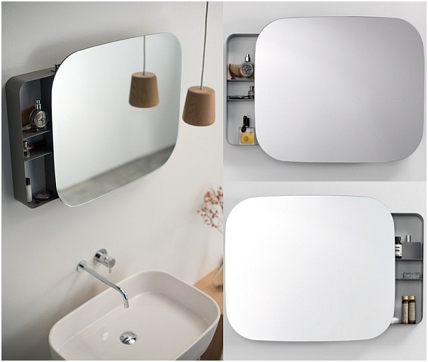 Zrkadlové umývadlo do kúpeľňového nábytku Michael Hilgers