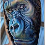 REALISTIC TATTOOS # 204 - готина версия на картината, която може да се използва добре за трансформиране и прилагане като реалистични татуировки на животни
