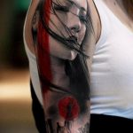 REALISTIC TATTOOS # 530 - уникална версия на модела, която може успешно да се използва за промяна и приложение като реалистични татуировки