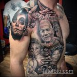 REALISTIC TATTOOS # 521 - готина версия на картината, която може успешно да се използва за усъвършенстване и приложение като реалистични татуировки за момичета