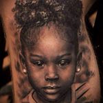 REALISTIC TATTOOS # 460 - уникална версия на модела, която може да се използва добре за трансформиране и прилагане като реалистична татуировка на рамото