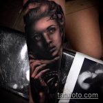 REALISTIC TATTOOS # 725 - уникална версия на модела, която може лесно да се използва за преразглеждане и приложение като реалистични татуировки