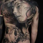 REALISTIC TATTOOS # 778 е готина версия на дизайна, която може успешно да се използва за трансформиране и прилагане като реалистични татуировки на животни
