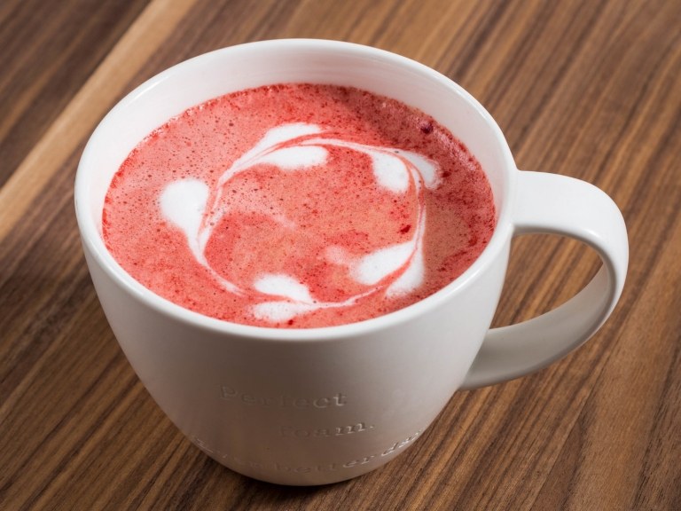 Červený zamatový latte recept Typ kávy Káva zdravá