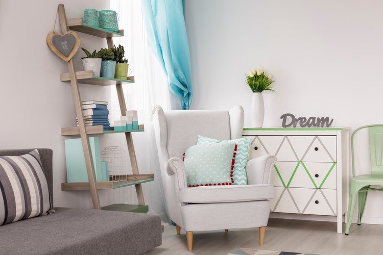 Moderná polica ozdobte nápady na cyklovanie starou poličkou rebríka nábytku