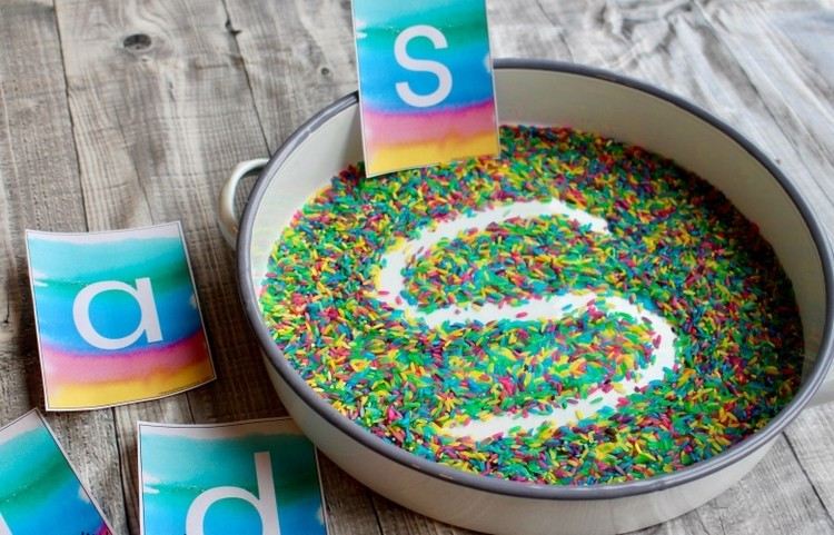 Naučte sa písať listy s ryžou