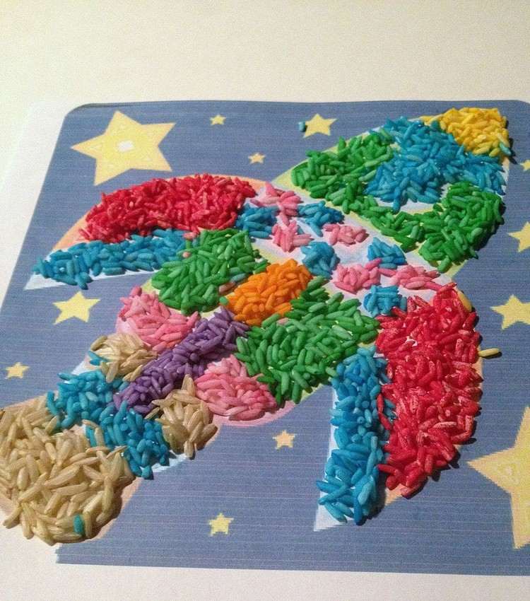 Vytvárajte obrázky ryže pomocou dúhovej ryžovej rakety