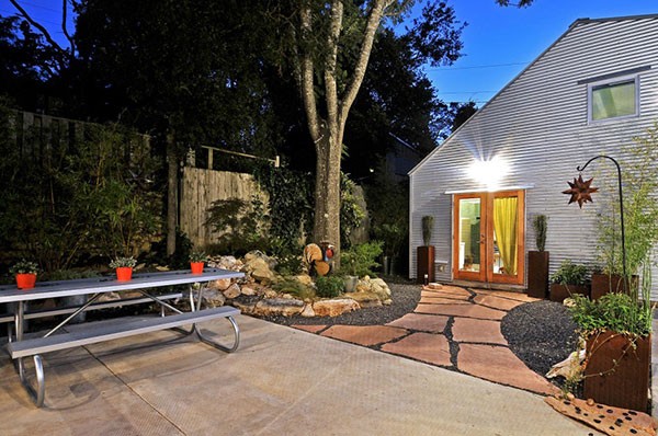 štýlová vonkajšia plocha - záhrada