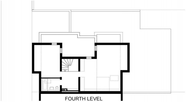 Spálne-hlavný byt-horné poschodie-dom-KLR-pôdorysy