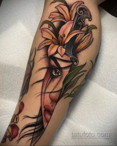 Fotó példa egy érdekes tetoválásra 2020.09.05. №058 -érdekes tetoválás-