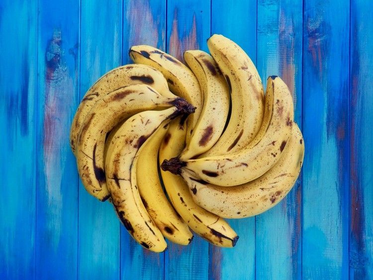 zvyšky ovocia zrelé banány chutné recepty