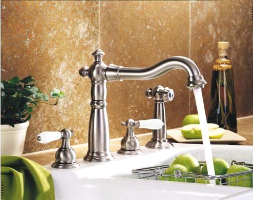 Retro kuchynské batérie-klasická atmosféra