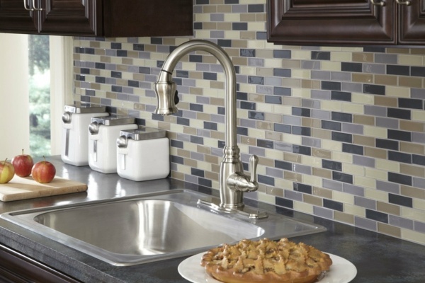 Retro kuchynské batérie-vysoká výtok