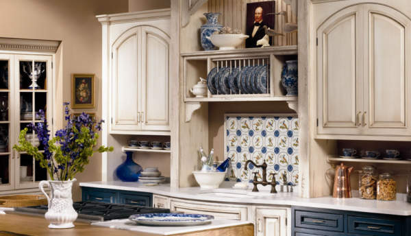 Retro kuchynské batérie - kuchyňa v štýle vintage