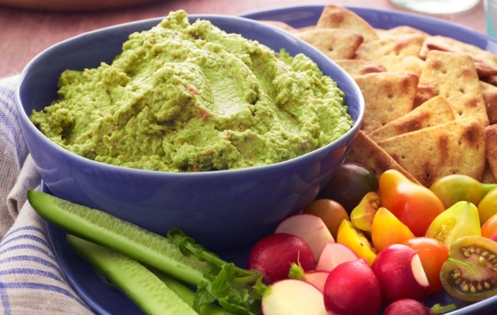 Šalát a avokádový dip - zdravá strava Recept na avokádový dip vynikajúci na prípravu nápadov