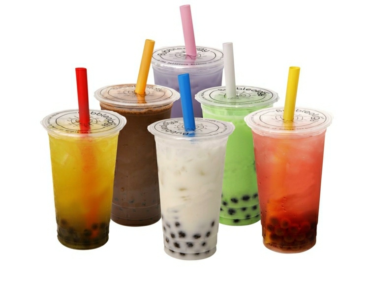 Recept na bublinkový čaj rôzne arómy