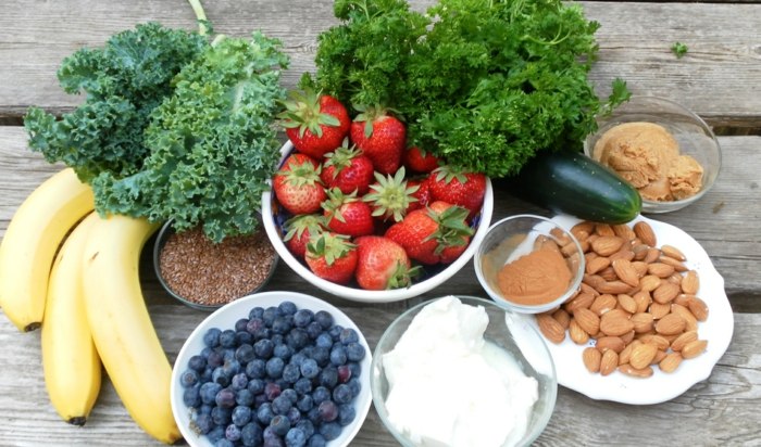 Prísady do zeleného smoothie