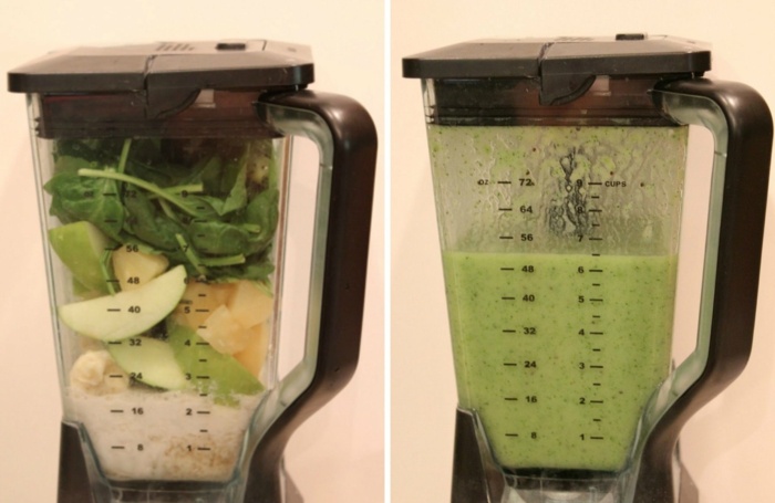 Pripravte si zelené smoothie s mixérom