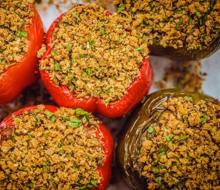 papriky plnené ryžou vianočné menu-nápad-plnené-papriky