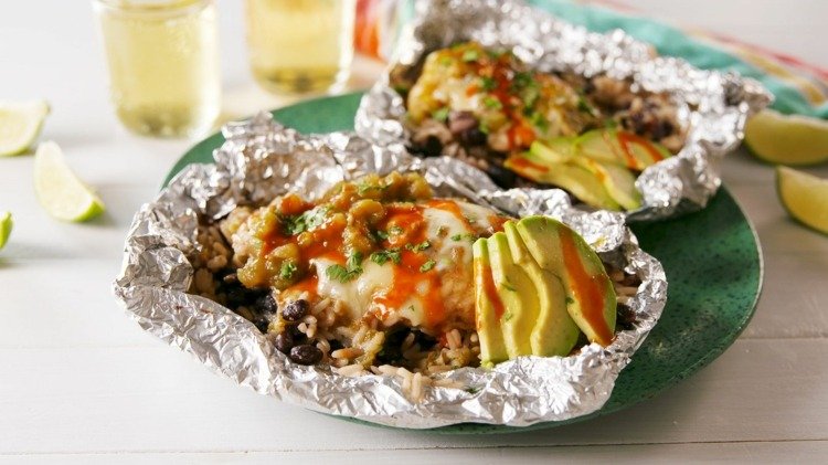 Recept na balíček Álufolie Kuracie mäso v hliníkovej fólii Recepty na večeru Salsa Verde