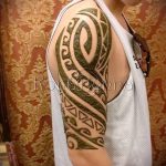 Fénykép a henna tetoválásról férfiaknak (tetoválás) (érték) - példa rajz - 003