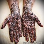 Fénykép egy henna tetoválásról férfiaknak (tetoválás) (érték) - példa rajz - 007