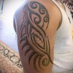 Fénykép a henna tetoválásról férfiaknak (tetoválás) (érték) - példa rajz - 011