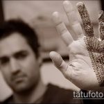 Fénykép a henna tetoválásról férfiaknak (tetoválás) (érték) - példa rajz - 013